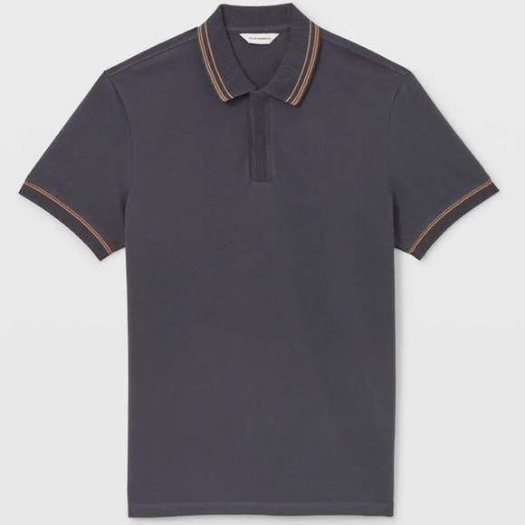 Textured Rib Polo - Brand New - NEVER WORN - Black Multi - Picture 5 of 5